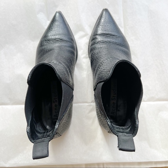 Acne Studios Jensen Boots, Grain Black - Picture 5 of 7